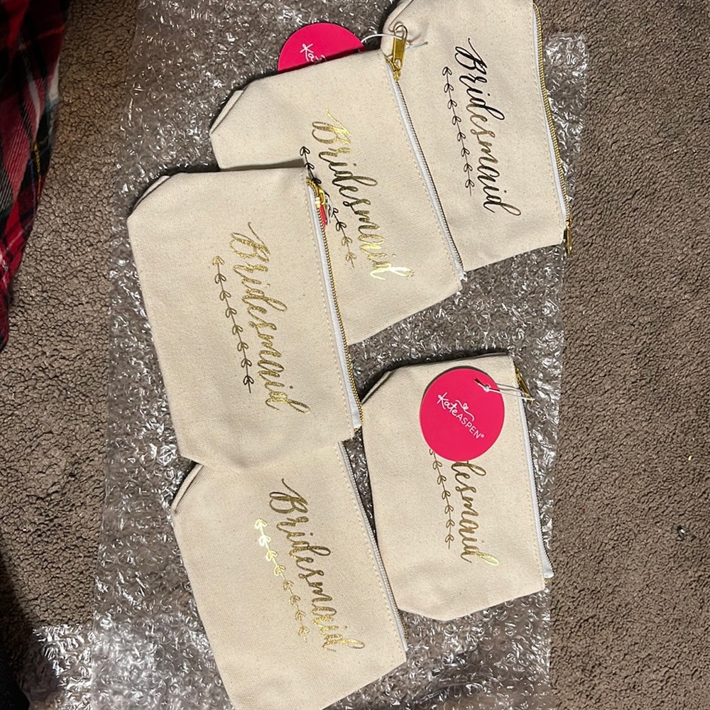 Bridesmaid bags 5pk